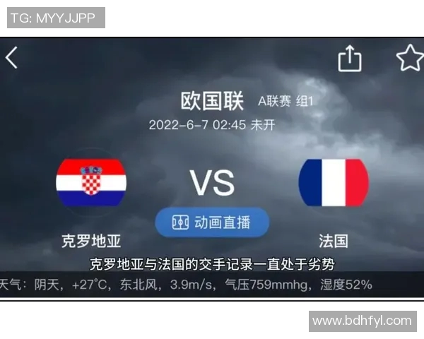 观看克罗地亚对法国比赛直播的最佳渠道推荐与分析